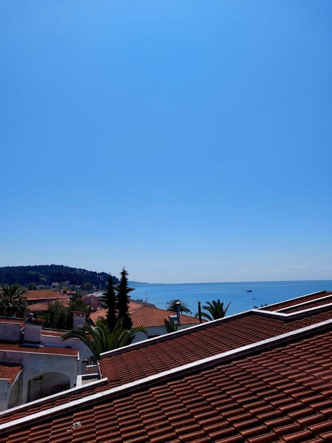 Apartment In Siviri Sea View Екстер'єр фото